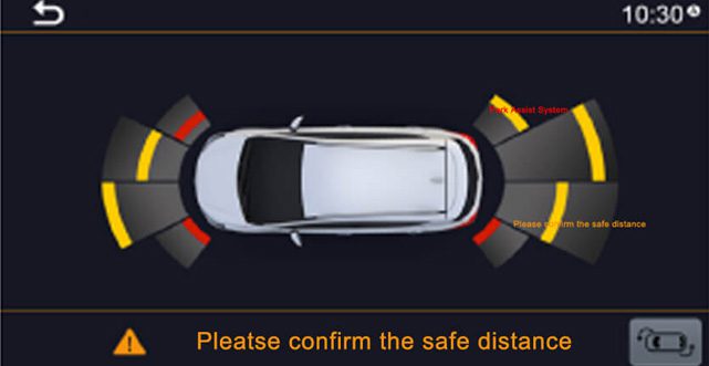 Parking Sensors of the JAC JS3 Car in Qatar.