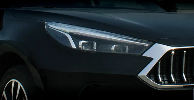 LED Headlight of JAC J7 Sedan Car in Qatar.